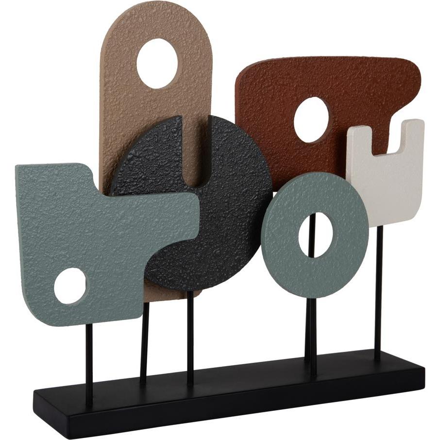 Present Time, Statuette E Sculture Decorative, Statuetta D'arte Astratta Grande