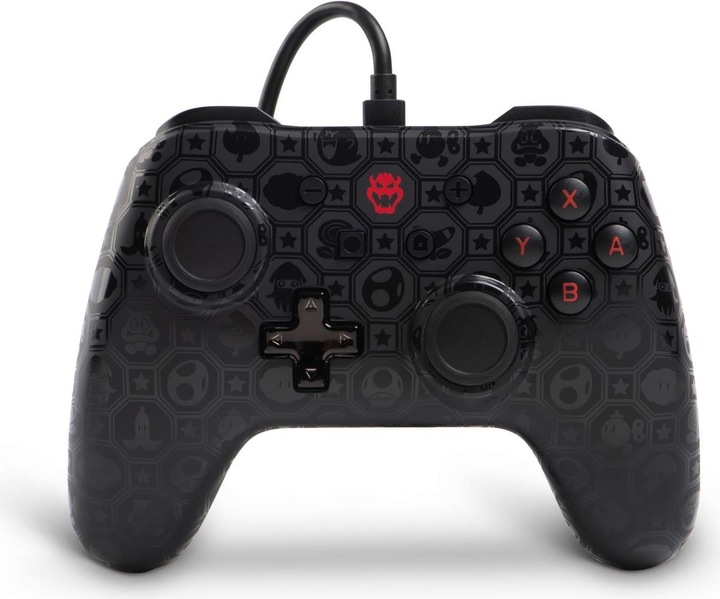 Produktbild PowerA Wired Controller Shadow Bowser (Switch)