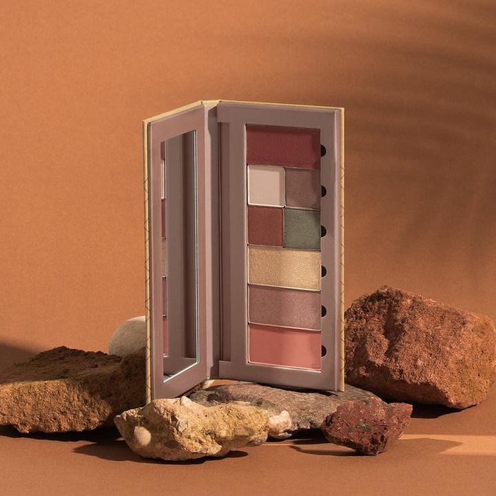 Produktbild Benecos BIO-Palette Large Florence - 18g - Beauty ID (Rusty Copper, Muddy Olive, Matt Desert, Bright Woods)