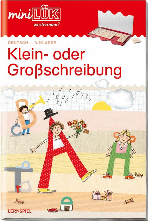 Produktbild miniLÜK. Klein- oder Grossschreibung: Rechtschreibung ab Klasse 3 (Deutsch, Christiane Wagner, Heiko Judith, 2014)