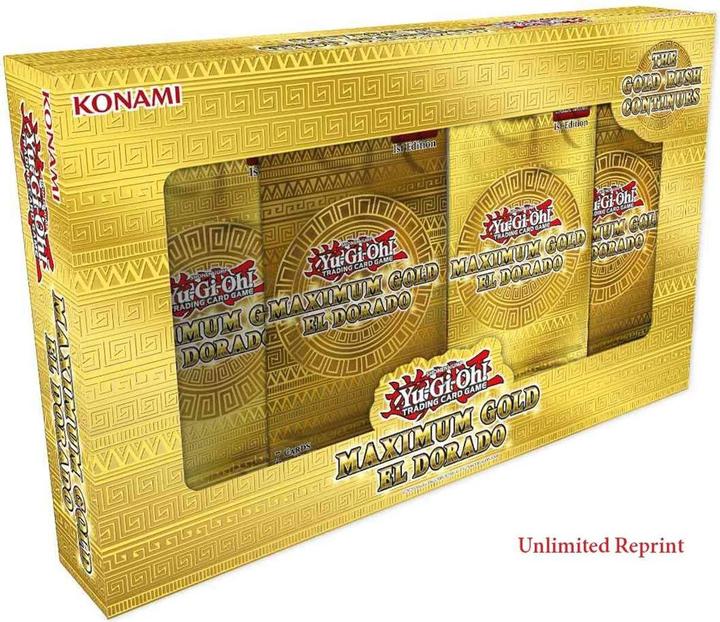 Actual product image Yu-Gi-Oh ! Maximum Gold El Dorado Display unlimited EN (English, Booster display)