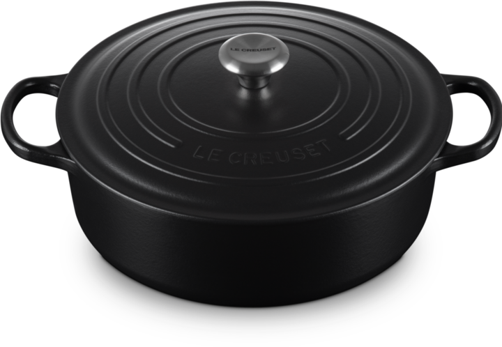 Produktbild Le Creuset Signature (30 cm, Bräter + Schmortopf, Gusseisen)