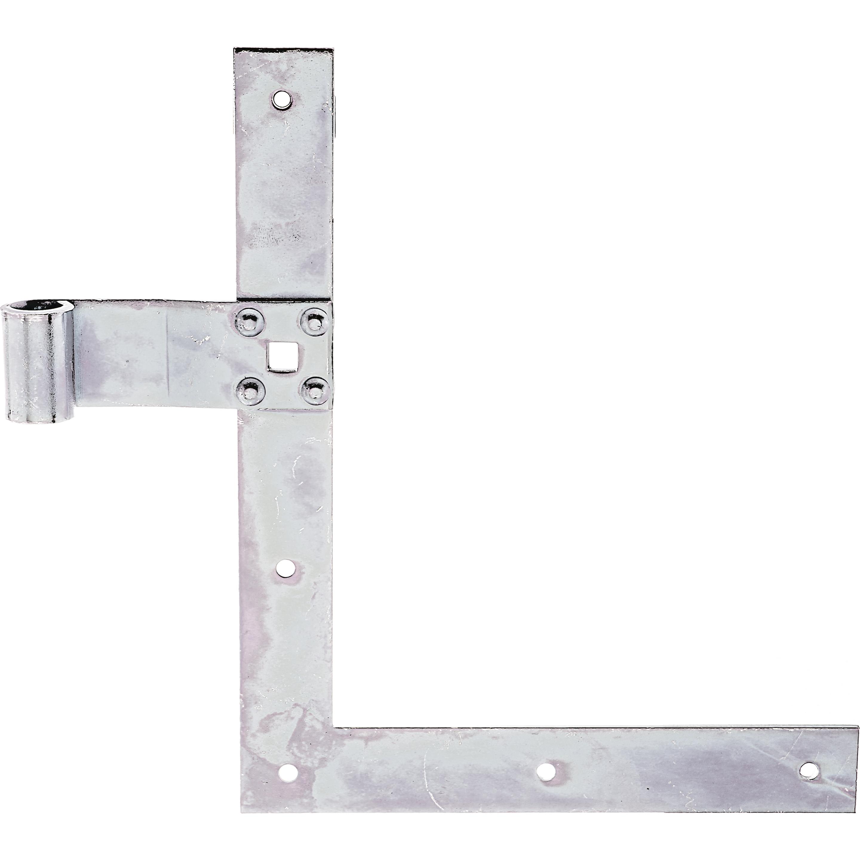 Alberts, Türbeschlag + Scharnier, Fensterladen-Winkelband Typ 25 unten, 250 x 200 x 13 mm, Galv. gelb verzinkt