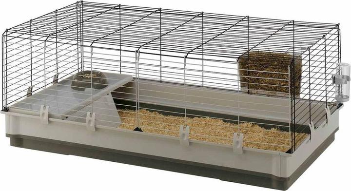 Actual product image Ferplast rabbit cage "krolik 120", l. large, 120x60x50cm, green