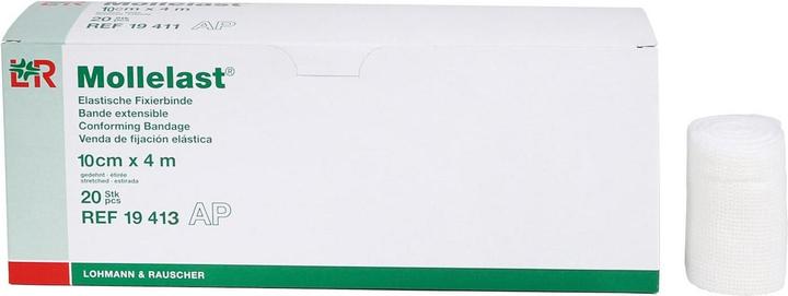 Produktbild Lohmann & Rauscher Elastische Fixierbinde 10cmx4m weiss