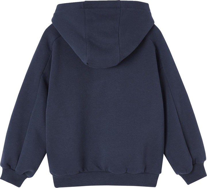Actual product image Vertbaudet Girls' hooded sweatshirt with print (98)