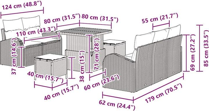 Produktbild vidaXL India