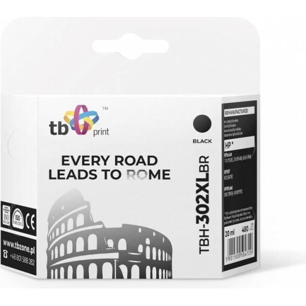 Lenovo, Cartucce, Tusz do HP DJ 1110/2130 TBH-302XLBRczarny refabrykowany