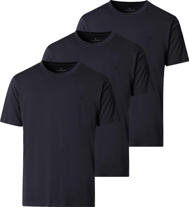 Produktbild Casamoda 3er Pack Basic T-Shirt