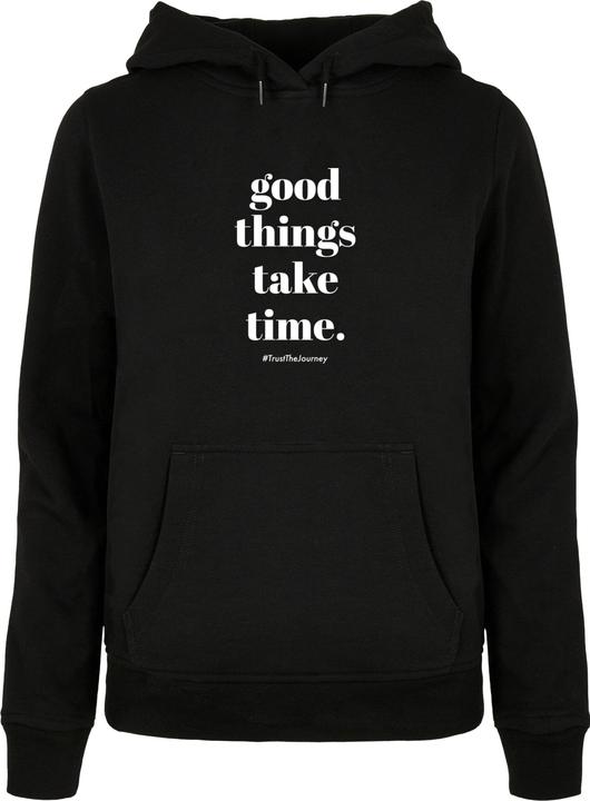 Produktbild Merchcode Ladies Good Things Take Time Basic Hoody - 117475 (3XL)