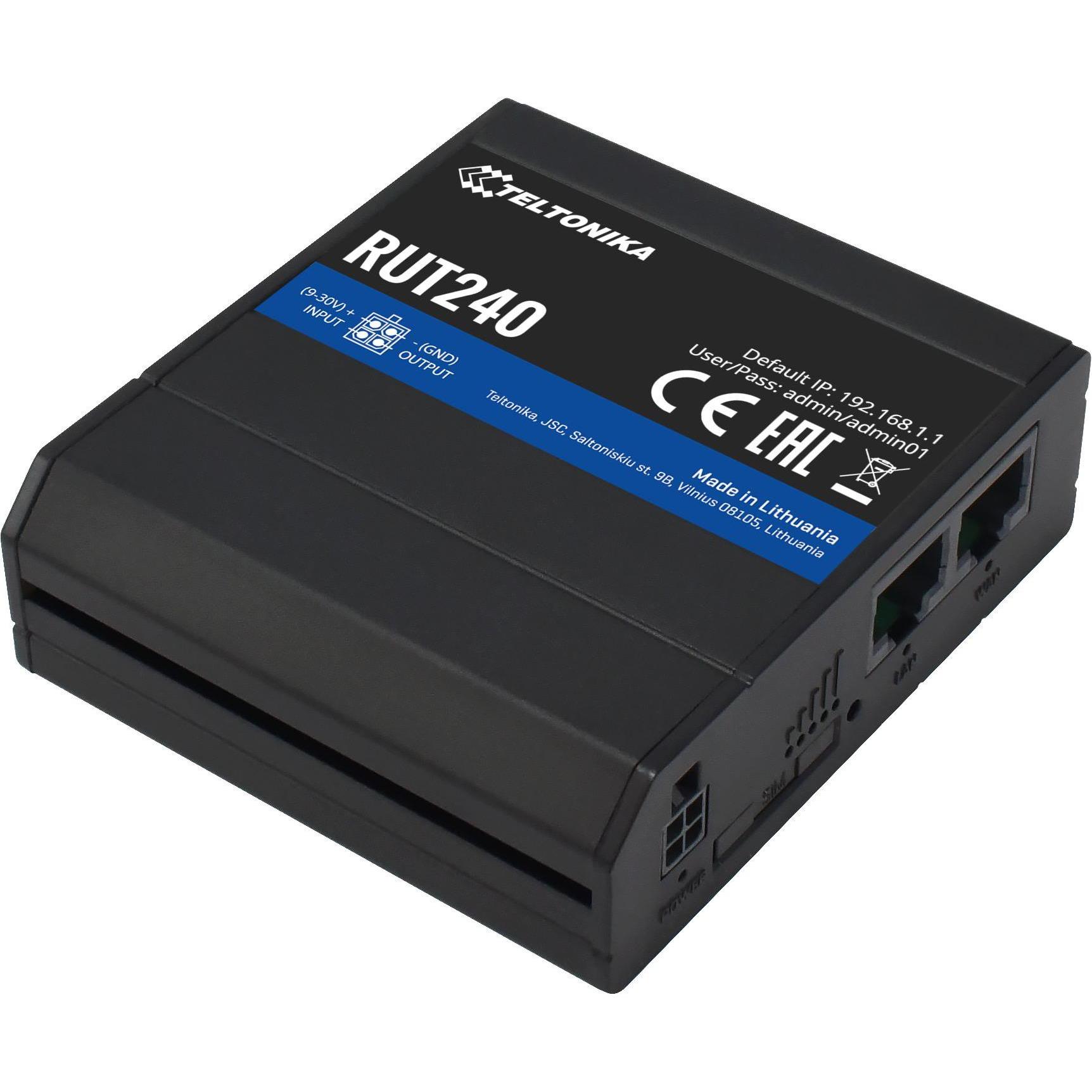 Thumbnail - Teltonika Rut240, Router, Schwarz