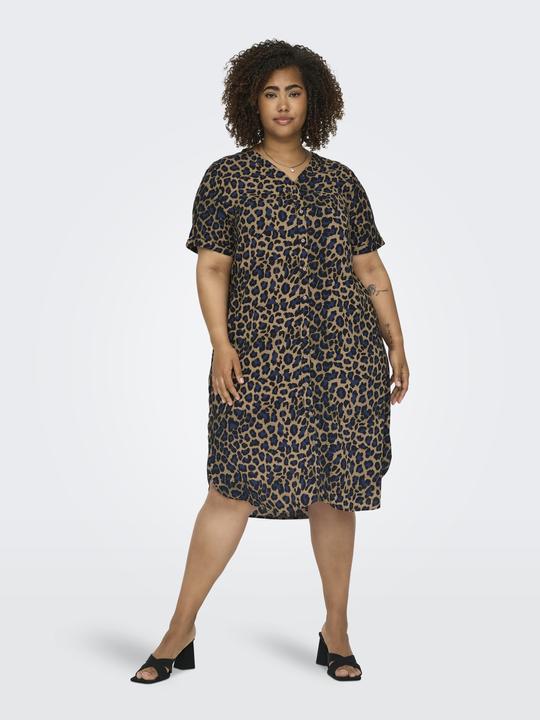 Actual product image Only Carbaboost Life S/S Shirt Dress Aop (44)