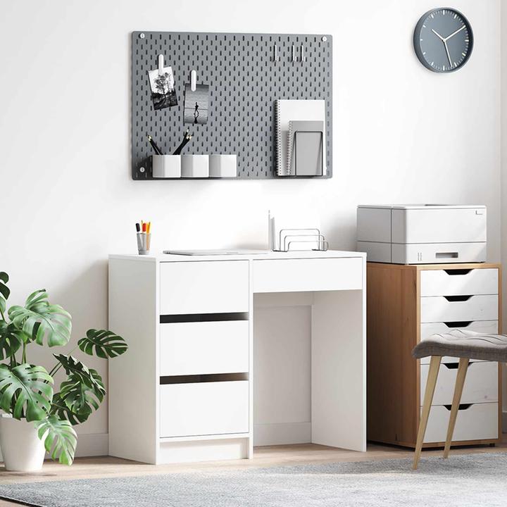 Image du produit vidaXL Bureau blanc