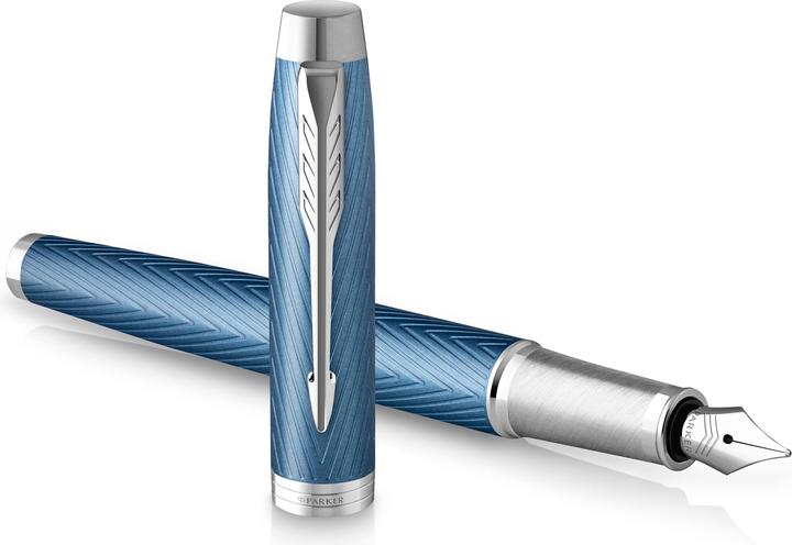Productafbeelding Parker Vulpen IM Premium Grijs C.C. F (Grijs, Blauw, 1 x)