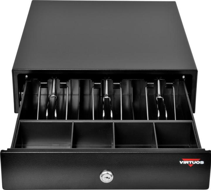 Actual product image Virtuoso Pokladná zásuvka mikro EK-300C - s kabelem, poÅ™adaÄ 3/4,, Äerná