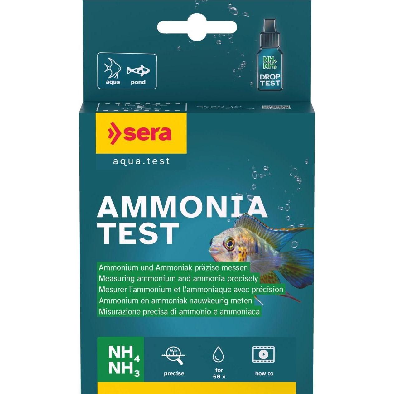 Sera Sera Test Ammonium/Ammoniaque (Nh4/Nh3) 15 Ml