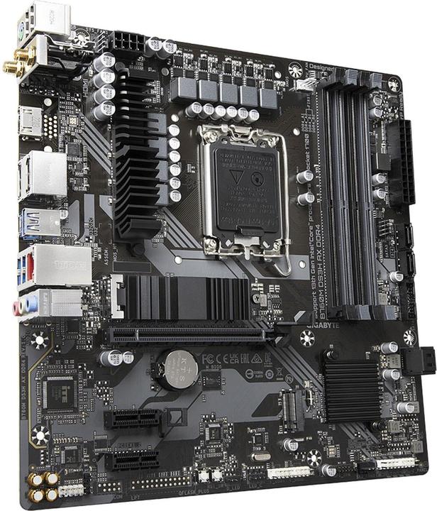 Image du produit Gigabyte B760M DS3H AX DDR4 (LGA 1700, Intel B760 Express, mATX)