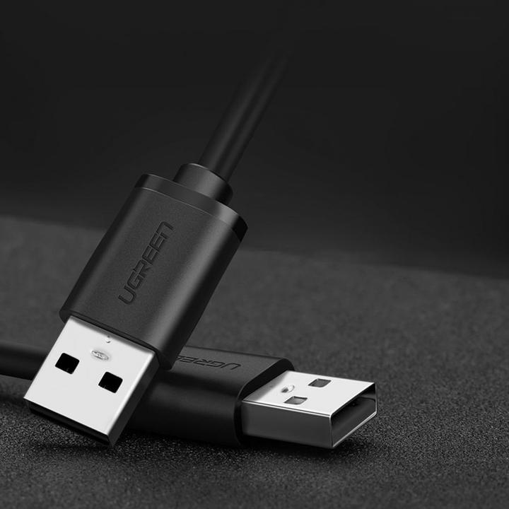 Actual product image Ugreen USB 2.0 M-M cable US102, 1.5m (black) (1.50 m, USB 2.0)
