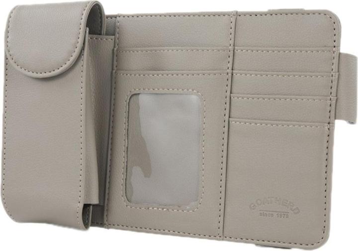 Produktbild König Design Auto Sonnenblende Organizer Tasche Brille Kfz Sonnenblendentasche Aufbewahrung