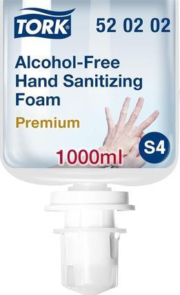 Tork Schiuma igienizzante per mani senza alcool S4 Dermatologicamente testata 1000ml (1000 ml)