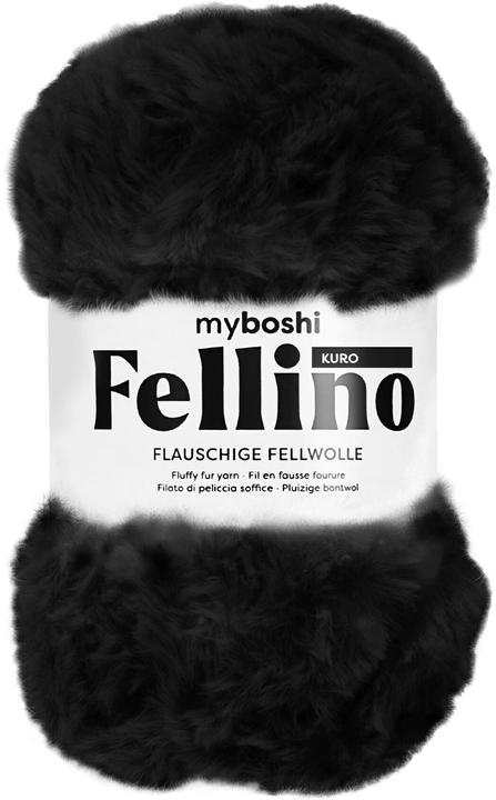 Myboshi Yarn Fellino col. 896 Kuro (65 m)