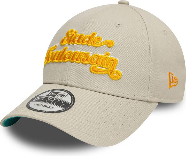 Actual product image New Era 9Forty Strapback Cap - Stade Toulousain Rugby stone