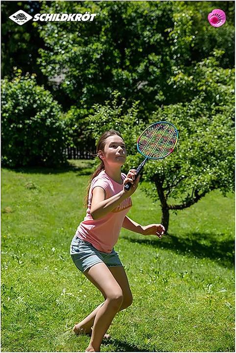 Image du produit MTS Jeu de badminton Schildkröt Junior 2 raquettes 2 balles
