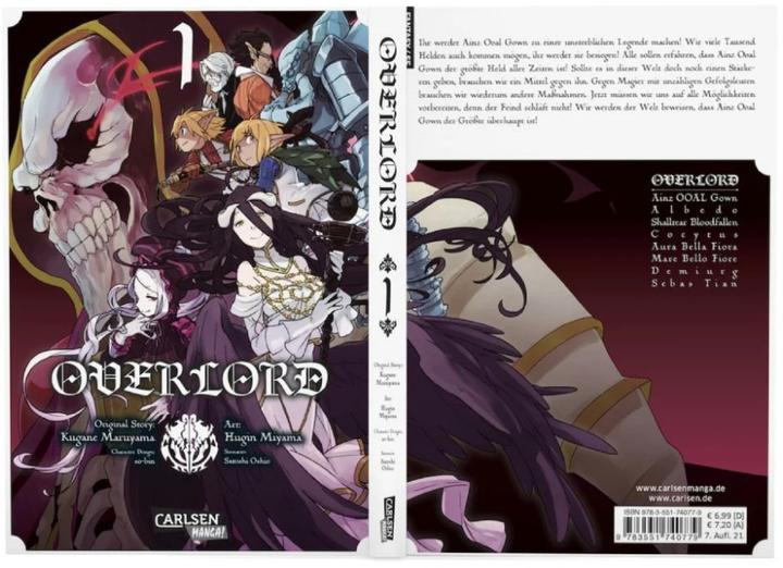 Produktbild Overlord 1 (Deutsch, Kugane Maruyama, 2017)