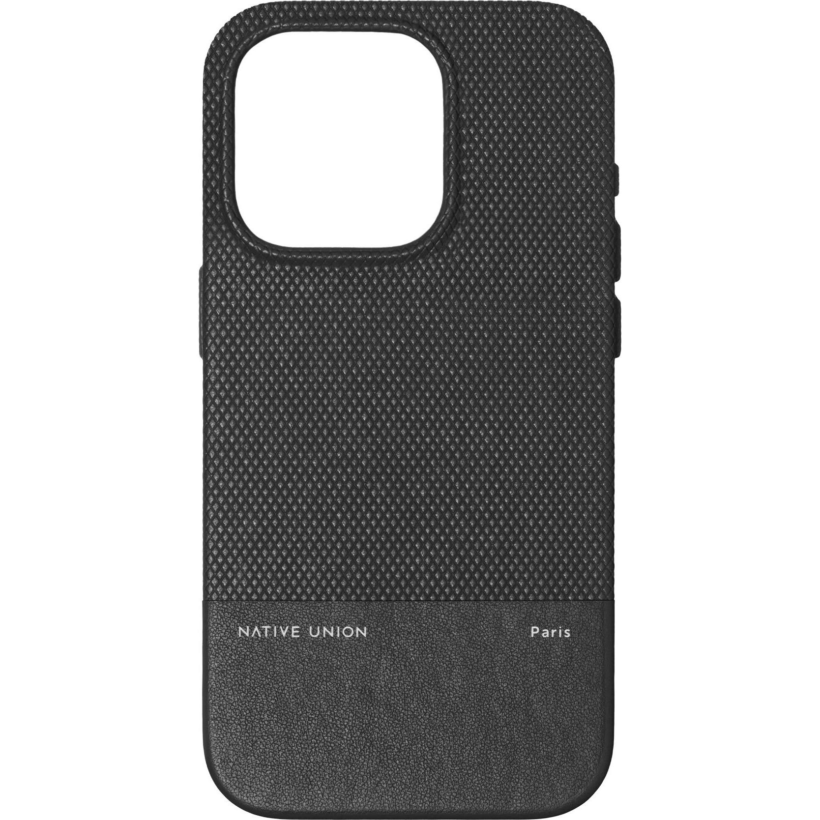 Native Union ReClassic Case (Apple iPhone 15 Pro), Smartphone Hülle, Schwarz