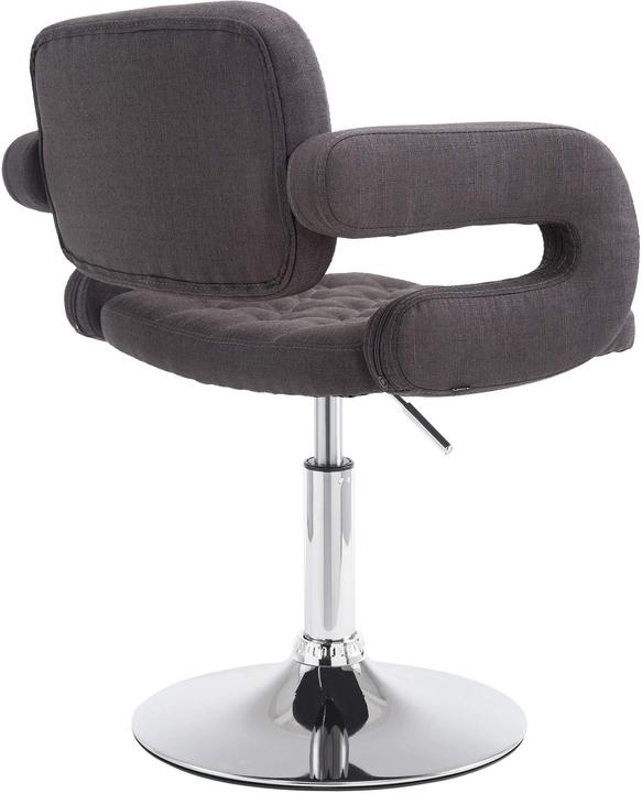 Produktbild CLP Lounger Dublin Stoff, dunkelgrau