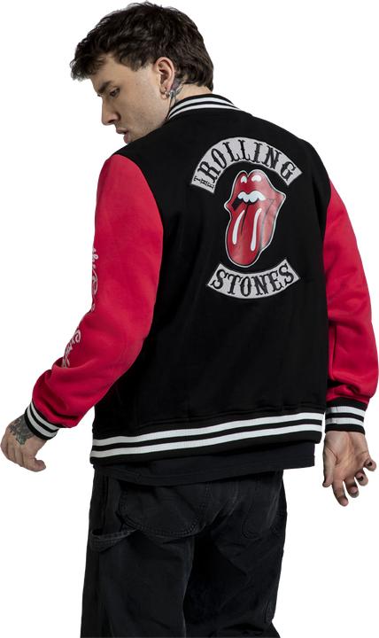 Actual product image The Rolling Stones Tongue Varsity Jacket (L)