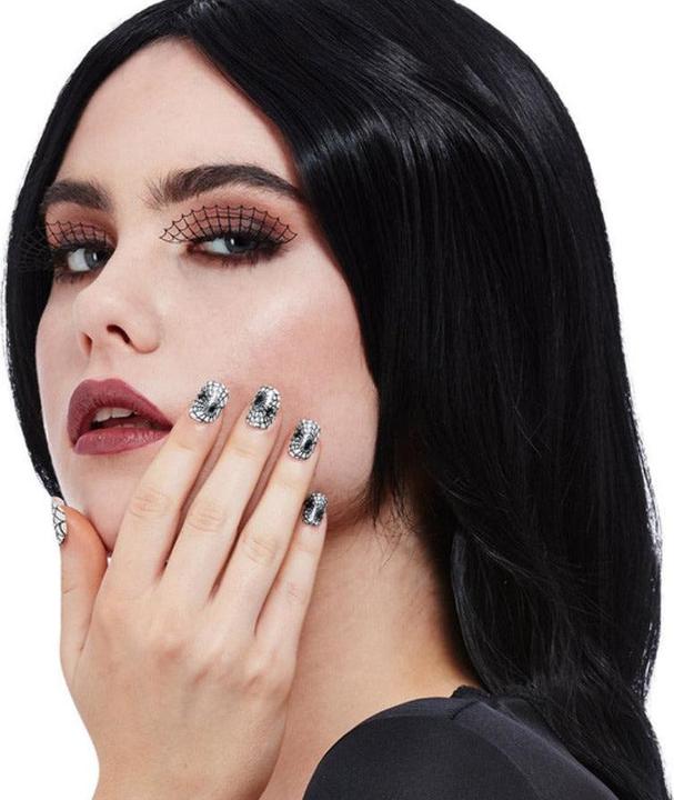 Immagine prodotto Smiffys Ciglia e unghie a ragnatela (Ciglia artificiali)