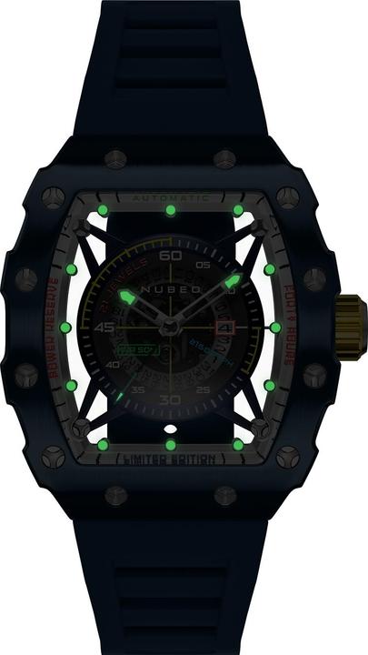 Immagine prodotto Nubeo NB-6080-02 Orologio da uomo Huygens Automatic Limited 43mm 5ATM (43 mm)