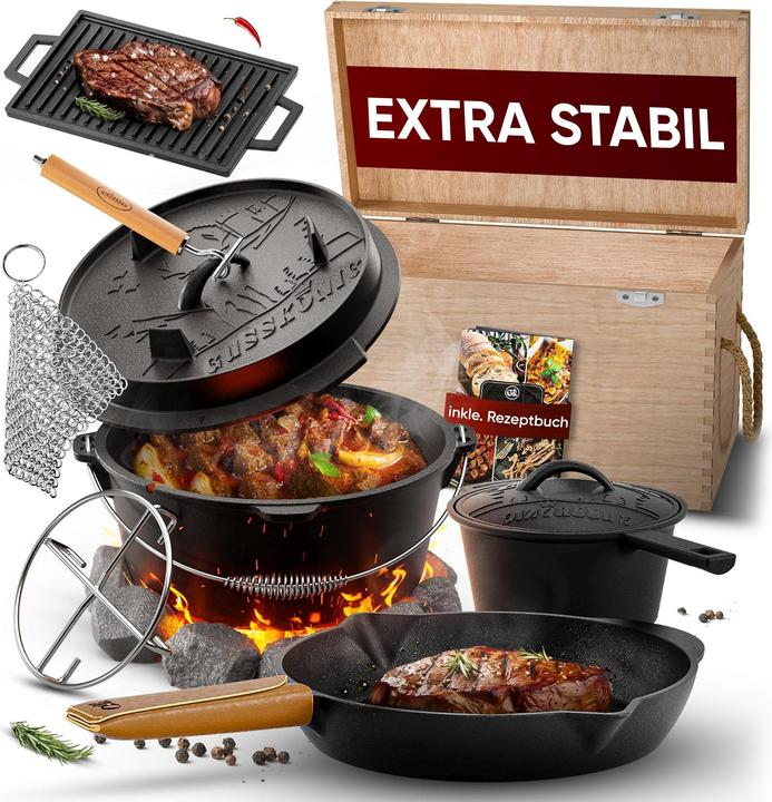 Gusskönig Dutch Oven Set