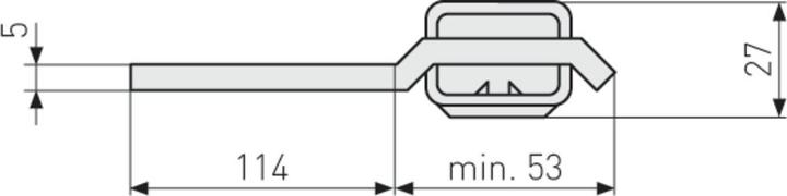 Produktbild Abus SW10 W EK