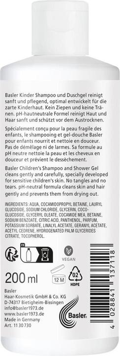 Produktbild Basler Kinder Shampoo & Duschgel