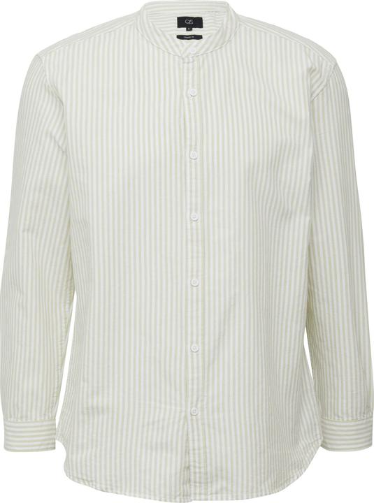 Produktbild S.Oliver Hemd Regular Fit: Gestreiftes Stehkragenhemd aus Baumwolle (L)