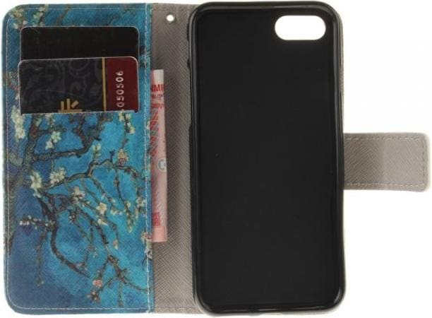 Produktbild Leder Cover mit Muster (Apple iPhone SE (3rd Gen), Apple iPhone SE (2nd Gen), Apple iPhone 8, Apple iPhone 7)