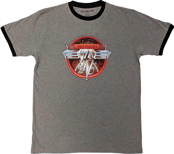 Produktbild Van Halen Ringer TShirt Logo (S)