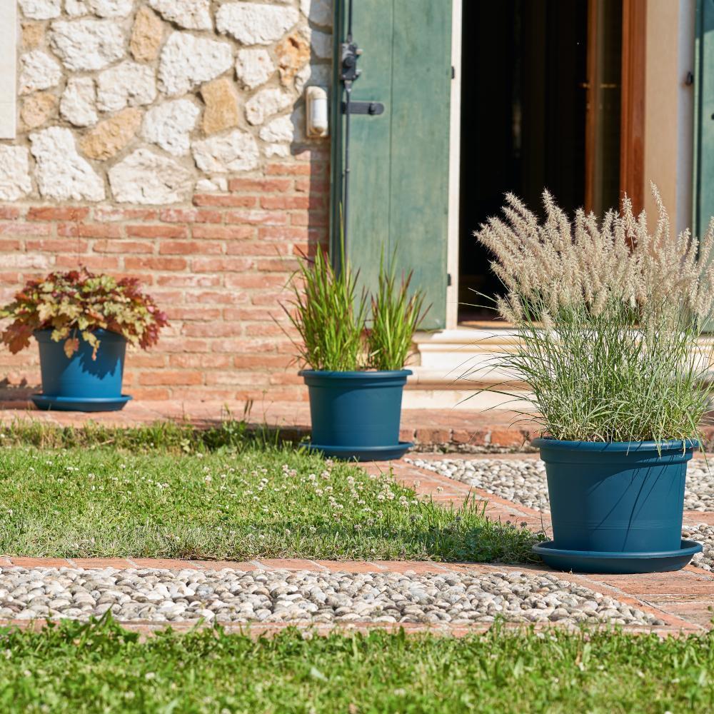 Thumbnail - Euro3plast, Blumentopf Zubehör, Pflanzuntersetzer MEDEA 40 cm oceano blau