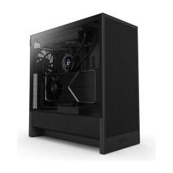 NZXT H5 Flow (ATX, E-ATX, mATX, Mini-ITX), PC Gehäuse, Schwarz