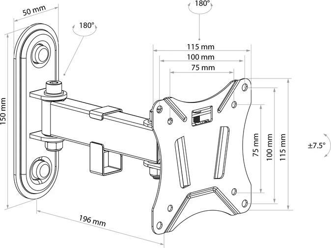 Image du produit Schwaiger Motion (Mur, 29", 25 kg)