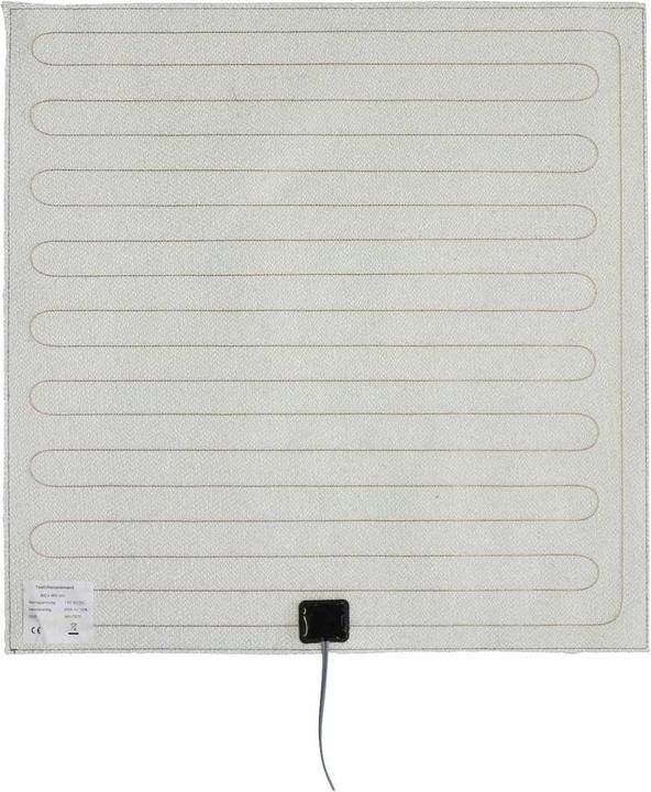 Actual product image Thermo Tech Textile heating foil 12 V/DC, 12 V/AC 55W Protection class IPX4 (L x W) 450mm x 450mm (Housing)