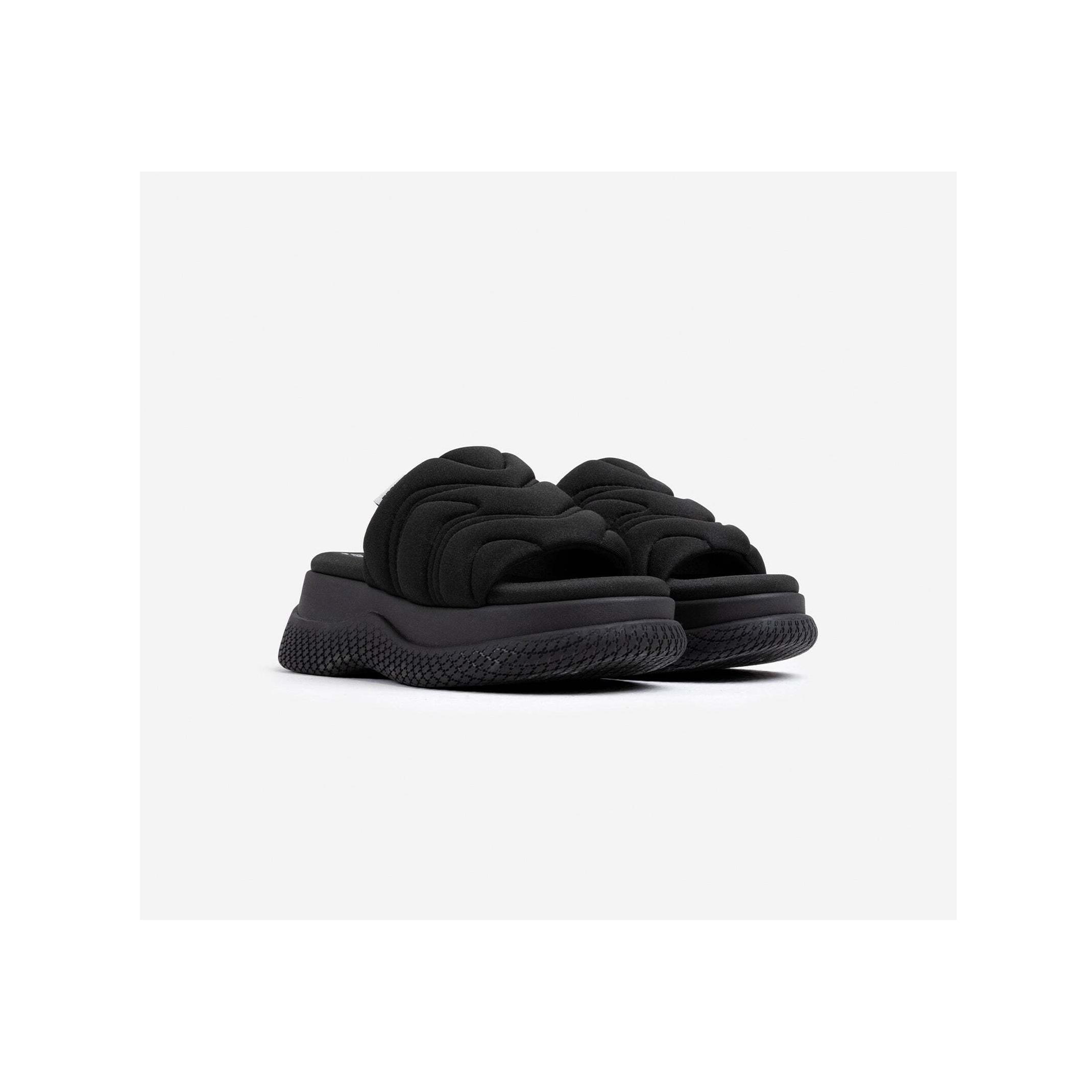 Thumbnail - Bronx, Damen, Hausschuhe, damensandalen slide brute, Schwarz, (37)