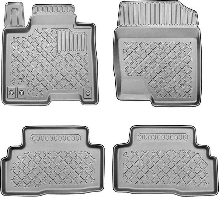 Image du produit Aristar Tapis de sol tous temps pour Hyundai Tucson HEV Hybrid à partir de 12.2020 / Kia Sportage HEV (1 jeu de 3 tapis de sol)