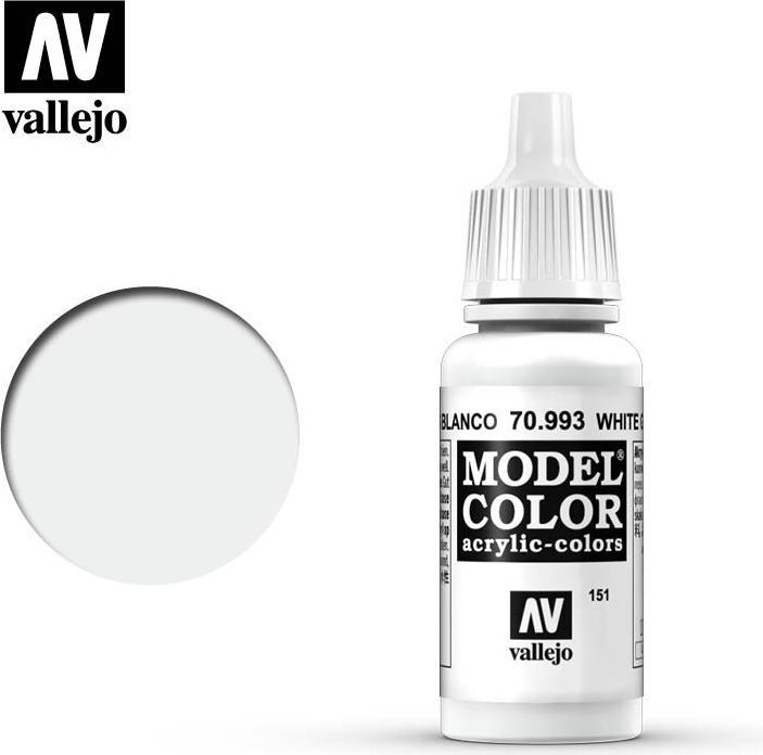 Produktbild Vallejo Model Color Acrylfarbe - White grey, 17 ml (17 ml)
