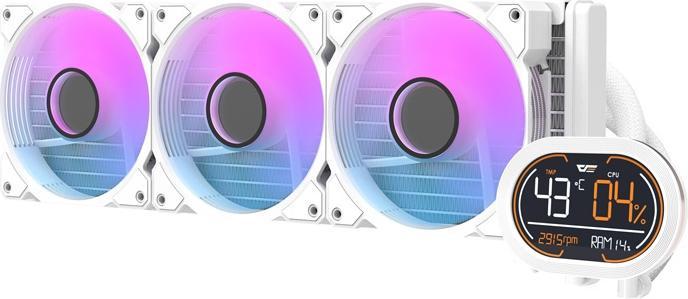 Actual product image Darkflash Tech Darkflash DH360D CPU liquid cooling (white)
