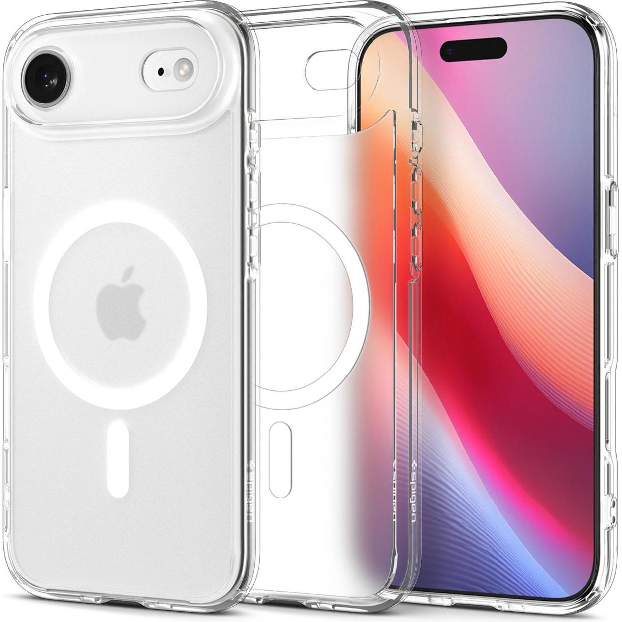 Spigen - Ultra Hybrid MagSafe - iPhone 17 Air - Frost White (Apple iPhone Air), Cover smartphone, Bianco