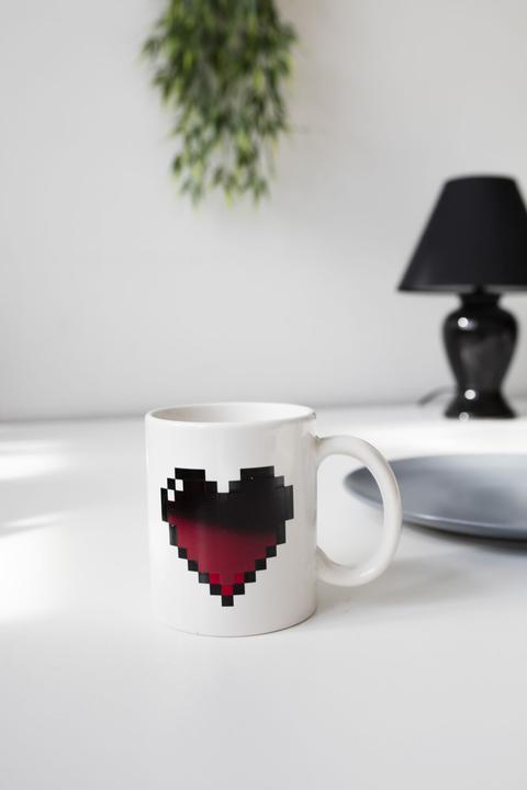 Produktbild Kikkerland Tasse Herz (355 ml, 1x)