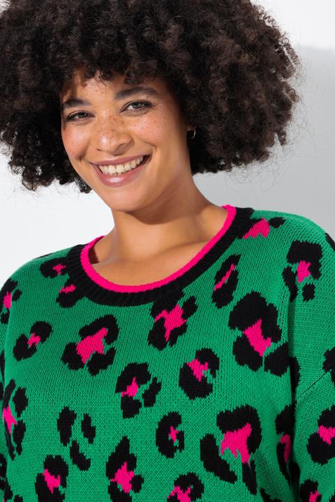 Immagine prodotto Angel of Style Pullover, Boxy Fit, Leomuster, Langarm (58)